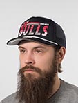 Бейсболка MITCHELL NESS арт. HT11491-CBUBLCK Chicago Bulls NBA (черный)